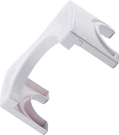 DOITOOL Klappstuhl Toilettenhocker Poop Hocker Für Badezimmer Klar Fußstütze Im Badezimmer Toiletten-töpfchen- Erwachsener Schuhwechselhocker Plastik Schwangere Frau Weiß