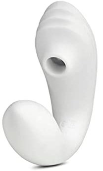 So Divine Pearl Vibe G-spot Clitoral Suction Stimulator- Clit Sucker and Vibrator, 11 Suction Intensities & 10 Vibrating Patterns- Waterproof Sex Toy for Women- White- Discreet delivery.