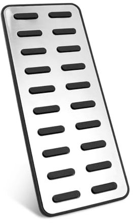 Edelstahl Fußstütze Pedal Abdeckung Kompatibel Für Hyundai Tucson Sonata Genesis G70 Santa Fe Sport Palisade, KIA Sportage Sorento Optima Cadenza Stinger Fuß stütze Pedal Matte Rutschfest