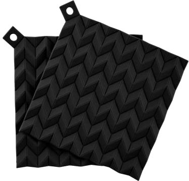 Lot de 2 maniques noires