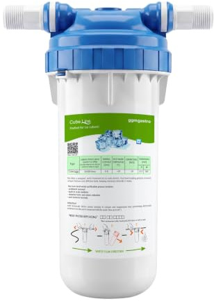 GGM Gastro Wasserfiltersystem 60.000 L | Vierstufige Wasserreinigung, reduziert Kalk, einfache Schnellmontage, leicht zu reinigen, für Eiswürfelbereiter
