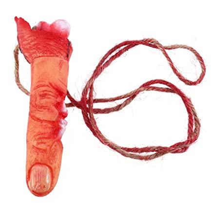 TOYANDONA Realistische Silikon Halloween Requisiten Scary Bite Gadget Requisiten Haunted Mansion Decor