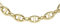 Fossil Damenarmband, Heritage D-Link Gold-Tone, Ankerkette Halskette