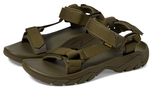 Teva Herren M Terra Fi 5 Universal Sandale, Oliv/Blatt für Mich (Leaf It to Me), 41 EU