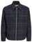 JACK & JONES Jprblurussel Wool Blend Veste Sn Jacket, Bleu Marine foncé/détails : à Carreaux, XL Homme