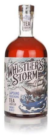 Whistler's Storm Lapsang Souchong Tea Liqueur | 70cl | Smoky, Bold & Intense | Cold Brew Alcoholic Tea | 20% ABV