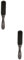 MAGICLULU 2-teiliges Bartbürsten-styling-tool-set Haarspraybürste Körperpflegemittel Holzgriff Hautverträglich Für Unterwegs