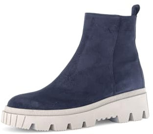 Gabor Damen Ankle Boots, Frauen Stiefeletten,Stiefel,Booties,halbstiefel,Kurzstiefel,uebergangsschuhe,Marine (dust),42 EU / 8 UK