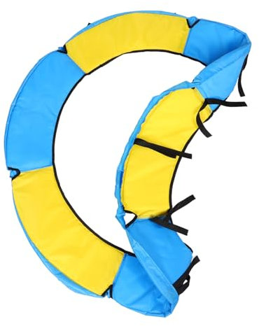 MUSISALY Rundes Trampolinrandpolster Trampolinabdeckung Federabdeckung Für Heim Und Outdoor-Trampoline Wetterfest Und Reißfest Zum Schutz Vor Verletzungen