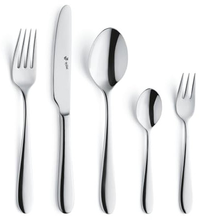 PW Paul Wirths NOVA Besteck Set 30-teilig | Für 6 Personen | Essbesteck Hochglanzpoliert | Edelstahl Rostfrei | Spülmaschinenfest