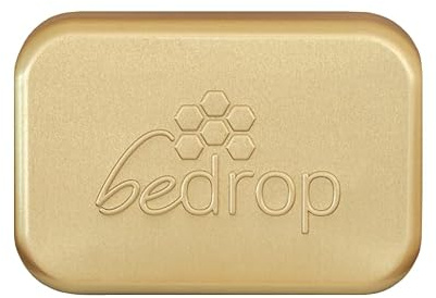 bedrop Seifendose Seifenbox Seifenschale aus Aluminium für festes Shampoo & Handseife mit Abtropfgitter, schützt vor Feuchtigkeit und Schmutz, rostfrei & wasserdicht für zu Hause und unterwegs