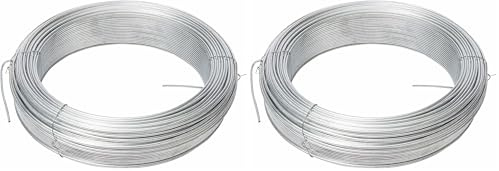 WERKA PRO Alambre galvanizado Ø1,3mm 50 m (Paquete de 2)