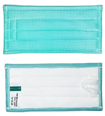 4 Stück Wischpads, Kompatibel Mit Vorwerk, Kompatibel Mit Kobold, SP520 / SP530 / MF520 / MF530 Staubsaugerteile, Waschbare Dampftücher, Kratzfest(2pcs)