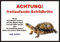 PEMA INDIGOS UG - Achtung/Fun Schild - Schildkröte Türschild Türschild laminiert DIN A5 - Türschild für Käfig, Zwinger, Haustier, Tür, Tier, Aquarium