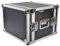 19 8U Rack Flight Case 350mm Deep, Strong Ply Construction & Removable Lids