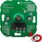 EHMANN 4600x0300 Unterputzdimmer T46.03 Unterputz-Dimmer, Phasenabschnitt, 230 V, 50 Hz, Leistung: LED 3-50 W, 15-150 W/VA, inkl. Schalterprogramm-Adapter