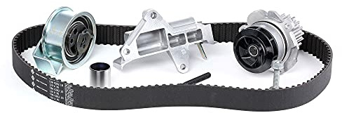 INA 530 0090 30 Wasserpumpe + Zahnriemensatz Zähnezahl: 19 35 mm mit Dichtung Kompatibel mit VW Golf 4 Schrägheck 1J1 PASSAT Variant 3B6 Golf 4 Variant 1J5, AUDI A3 Schrägheck 8L1 A4 Avant 8E5, B6