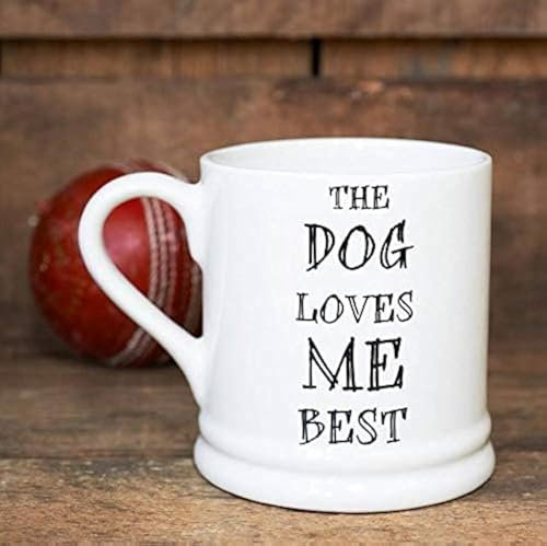 Sweet William The Dog Loves Me Best mug