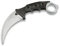 3D Printed Karambit Knife Replica, Cosplay Two-Color (Silver-Black)