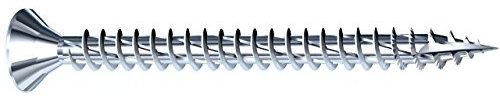 Jet-Fast 11306x40N Original Universalschrauben Senkkopf, Vollgewinde, Torx Antrieb, Blau verzinkt, 6,0 x 40 mm-200 Stück