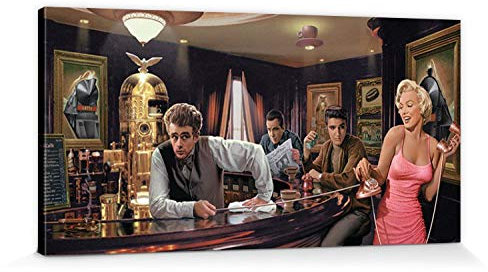 1art1 Chris Consani Poster Java Dreams Bilder Leinwand-Bild Auf Keilrahmen | XXL-Wandbild Poster Kunstdruck Als Leinwandbild 100x50 cm