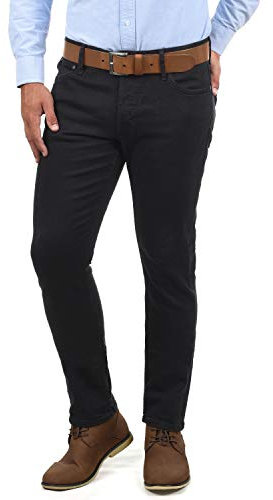 JACK & JONES Ubbo Herren Jeans Hose Denim Stretch Slim Fit, Größe:W33/32, Farbe:Black Denim