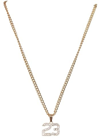 Urban Classics Unisex TB4058-23 Diamond Necklace Manschettenknöpfe, Gold, one Size