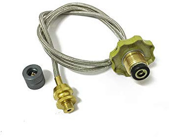 Multifunktions-Campingkocher Propan Refill-Adapter LPG Flach Gas Cylinder Koppler Gasherd LPG Kanister Adapter