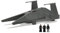 Star Wars Micro Galaxy Squadron Inquisitor Transport Scythe – Véhicule de Classe Vaisseau Spatial de 17,8 cm avec Trois Accessoires de Micro Figurines de 2,5 cm