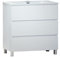 Baikal Mueble de Baño TRIX. Mueble 3 cajones, con Patas. Varios Acabados y Medidas. Mueble Montado. 3 Cajones 80 cm Blanco