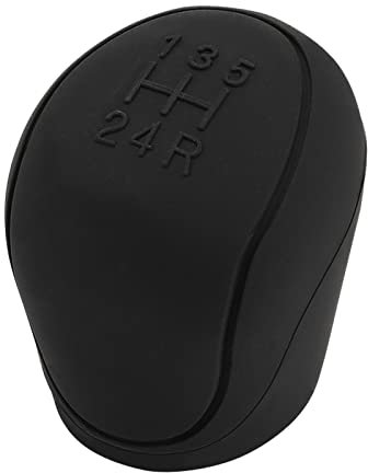 Schaltknauf Schalthebel Für Kia Für Sportage Für Ceed Für Rio 3 4 Für Picanto K2 K3 K9 Silikon Schaltknauf Abdeckung (Farbe : Schwarz)