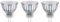 Paulmann 29140 Standard 12V LED Reflektor GU4 3x345lm 3x4,2W 2700K Silber Leuchtmittel