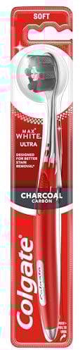Colgate Max White Ultra Carbonio Spazzolino da Denti Liscio