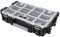 Keter ROC Pro Gear Robuster Werkzeugaufbewahrung, 55,9 cm, transparenter Organizer, Schwarz/Grau