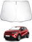 SKTU Parasol para Coche Compatible con Renαult Captur I II Clio 4 5 2013-2024 Parasoles Coche Delantero Plegable con Protección UV