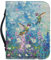 Kuiaobaty Ölfarbe Vögel Blumen Buchumschlag für Bibelbuch, Vintage Blumen Frauen Leder Buchtasche Tasche mit Bleistifthaltern christliches Geschenk