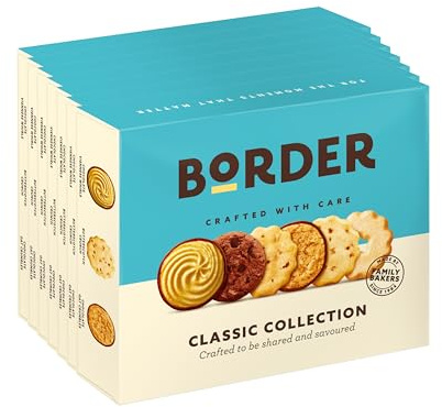 Border Biscuits Classic Collection 400g, 6 Packs of Biscuits