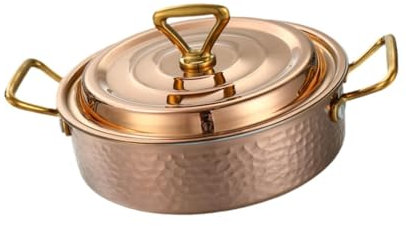 DimyFew Piatto da Cucina Hot Pot per Catering E Uso Esterno, 26 Cm