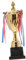 BESPORTBLE 1pezzi Coppa Sportiva Metallo per Tornei Scolastici e Competizioni Basket e Riconoscimenti per Vincitori