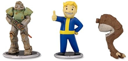 Toynk Fallout Minifiguren 2er-Pack Set F Raider & Vault Boy (Strong) 7 cm