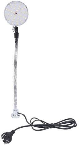 LED-Maschinenleuchte, 15W 1500 Lumens Magnetische Arbeitsleuchte mit flexiblem Schwanenhals und Magnetfuß, wasserfeste Drehbankleuchte für Drehbank, Werkbank,