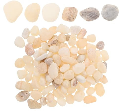 VILLFUL Sand Für Aquariumboden Dekorationsteine Für Aquarien Kieselsteine Für Aquarienlandschaften Steine Für Aquarien-Dekorationen Aquarium-dekorationssteine