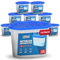 ZENO Disposable Dehumidifier 500ml | Moisture Absorber Dehumidifiers for Damp, Mould, Moisture in Home, Kitchen, Wardrobe, Bedroom, Caravan | Dehumidifiers Disposable | Damp Absorber (10 Pack)