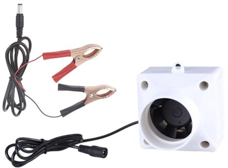 Powerful 12V Pipeline Exhaust Fan 50mm Low Noise 50db Fit For Removal In Kitchens Bathrooms Indoor Air Extraction