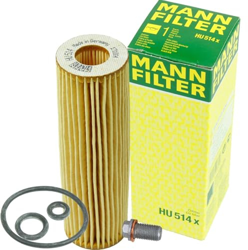 Mann Ölfilter+Ablassschraube | Hu 514 X 220120S für C-Klasse W204 Clk C209 E-Klasse W211