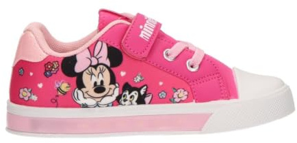 CERDÁ Life's Little Moments Unisex Kinder Zapatillas Con Luces Minnie Loneta Infantil – Zapatillas Con Luces Suela PVC para Niño Y Niña, Ligeras Y CómodasSneaker