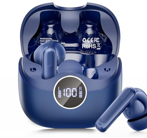 xinwld Bluetooth Kopfhörer, In Ear Kopfhörer Kabellos Bluetooth mit 40H Tiefer Bass, Kabellose Kopfhörer ANC Earbuds