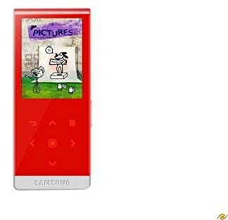 Samsung YP T 10 JQR - Lettore MP3/video con display OLED QVGA, sintonizzatore FM integrato, Blue Tooth 2.0, colore: Rosso