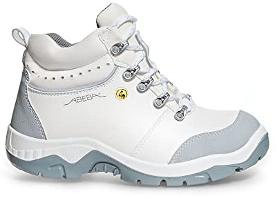 ABEBA 32172 ANATOM ESD Stiefel, S2, SRC, Weiß, Größe 50
