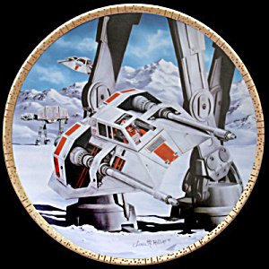Hamilton Star Wars Snowspeeders Collectible plaque
